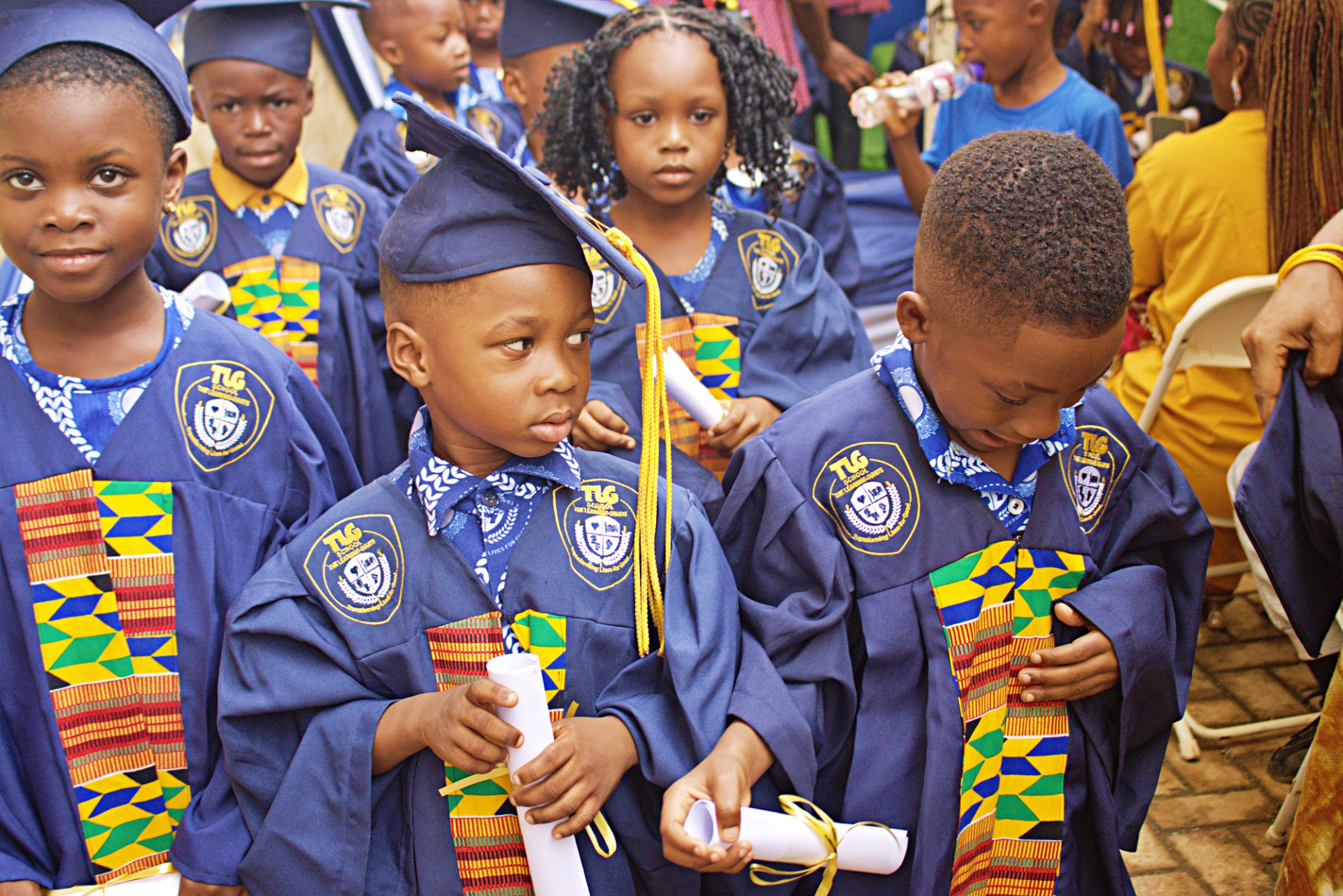 Learners at TLG School